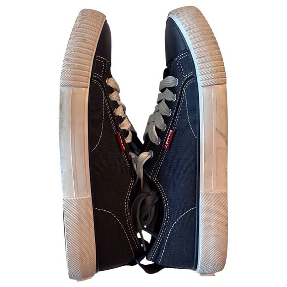 Levi's Kids Anikin C CVS  Durable Canvas NAVY BLUE Lowtop Unisex Sneaker Shoe 7M - Picture 8 of 13
